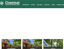 Tablet Screenshot of chamisal.com